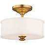 Thumbnail2 of Minka Lavery Harbour Point 13 1/2" Liberty Gold Ceiling Light