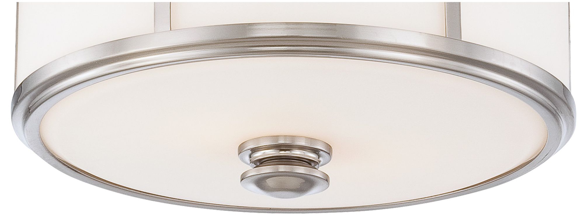 Image 4 Minka-Lavery Harbour Point 13 1/2" Wide Brushed Nickel Ceiling Light more views