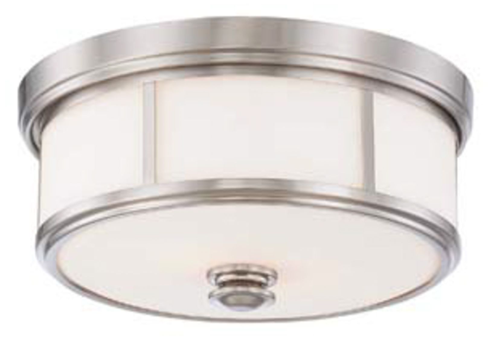 Image 6 Minka-Lavery Harbour Point 13 1/2" Wide Brushed Nickel Ceiling Light more views