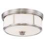 6_Minka-Lavery Harbour Point 13 1/2" Wide Brushed Nickel Ceiling Light more views