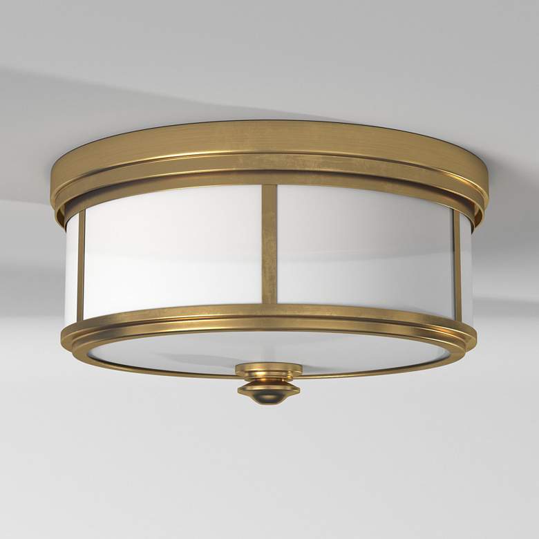 Image 1 Minka Lavery Harbour Point 13 1/2" Wide Liberty Gold Ceiling Light