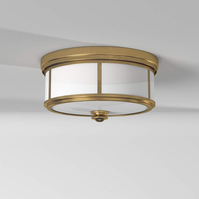 Image 6 Minka Lavery Harbour Point 13 1/2" Wide Liberty Gold Ceiling Light more views