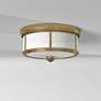 6_Minka Lavery Harbour Point 13 1/2" Wide Liberty Gold Ceiling Light more views