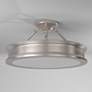 Thumbnail1 of Minka Lavery Harbour Point 19" 3-Light Brushed Nickel Ceiling Light