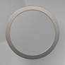 Thumbnail4 of Minka Lavery Harbour Point 19" 3-Light Brushed Nickel Ceiling Light more views