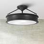1_Minka Lavery Harbour Point 19" Wide 3-Light Coal Black Ceiling Light