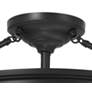 4_Minka Lavery Harbour Point 19" Wide 3-Light Coal Black Ceiling Light more views