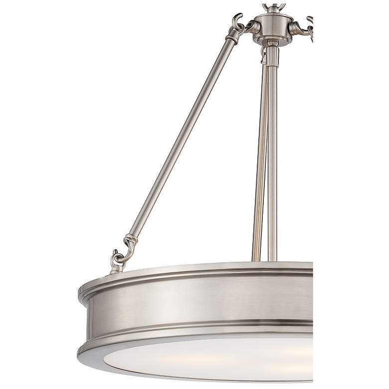 Image 2 Minka Lavery Harbour Point 19" Wide Brushed Nickel Pendant Light more views