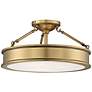 Minka Lavery Harbour Point 19" Wide Liberty Gold Ceiling Light