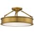 Minka Lavery Harbour Point 19" Wide Liberty Gold Ceiling Light