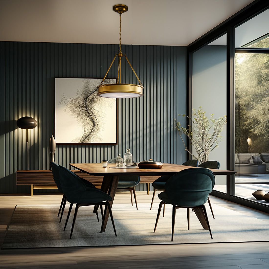 Image 4 Minka Lavery Harbour Point 19" Wide Liberty Gold Pendant Light more views