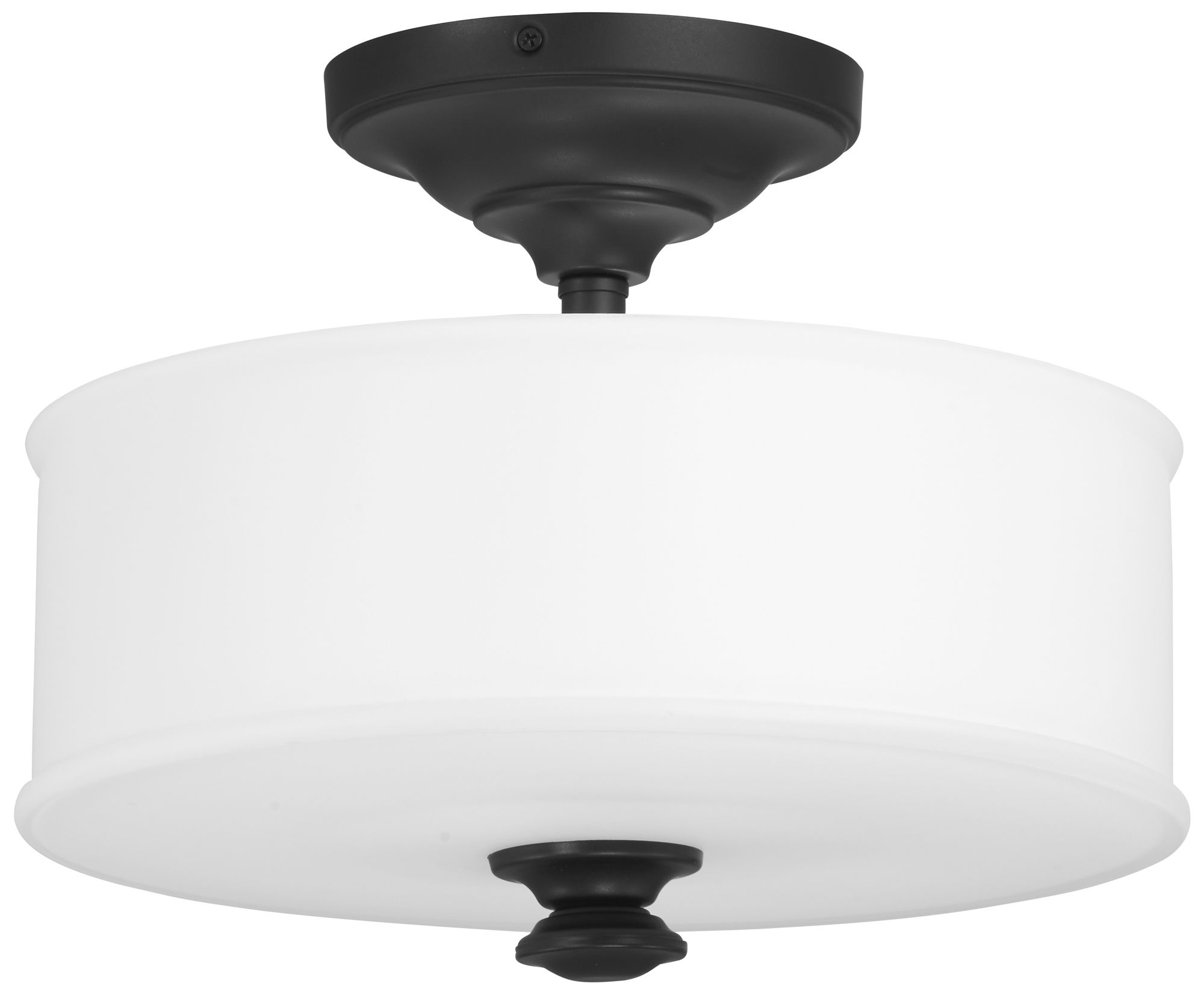 Minka-Lavery Harbour Point 2-Light Coal Semi-Flush