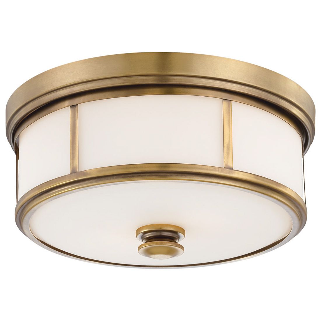 Image 7 Minka-Lavery Harbour Point 2-Light Liberty Gold Flush Mount more views