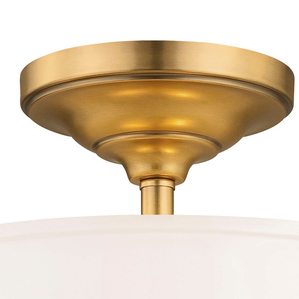 Image 3 Minka-Lavery Harbour Point 2-Light Liberty Gold Semi Flush more views