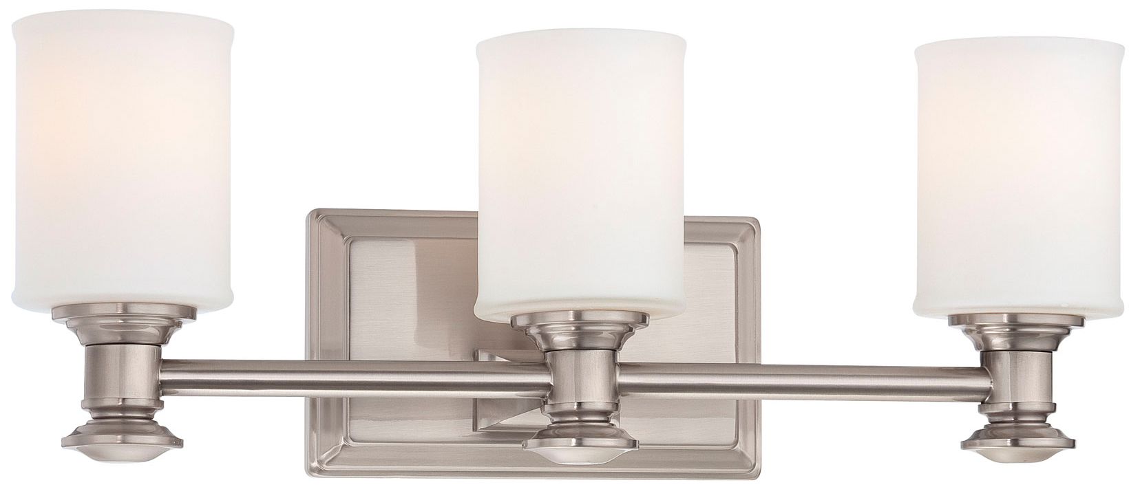 Minka-Lavery Harbour Point 3-Light Brushed Nickel Bath