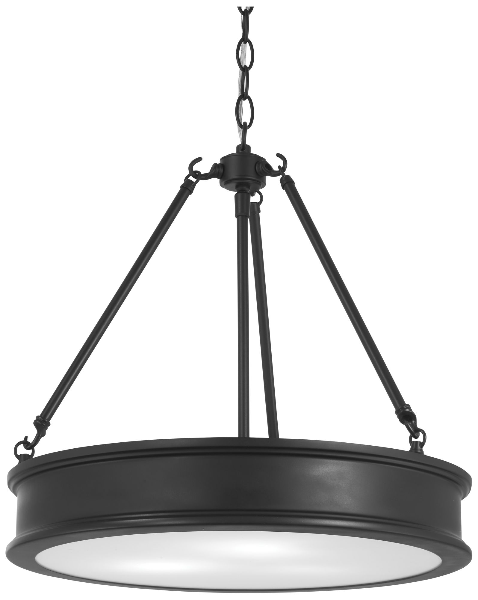 Minka-Lavery Harbour Point 3-Light Coal Pendant