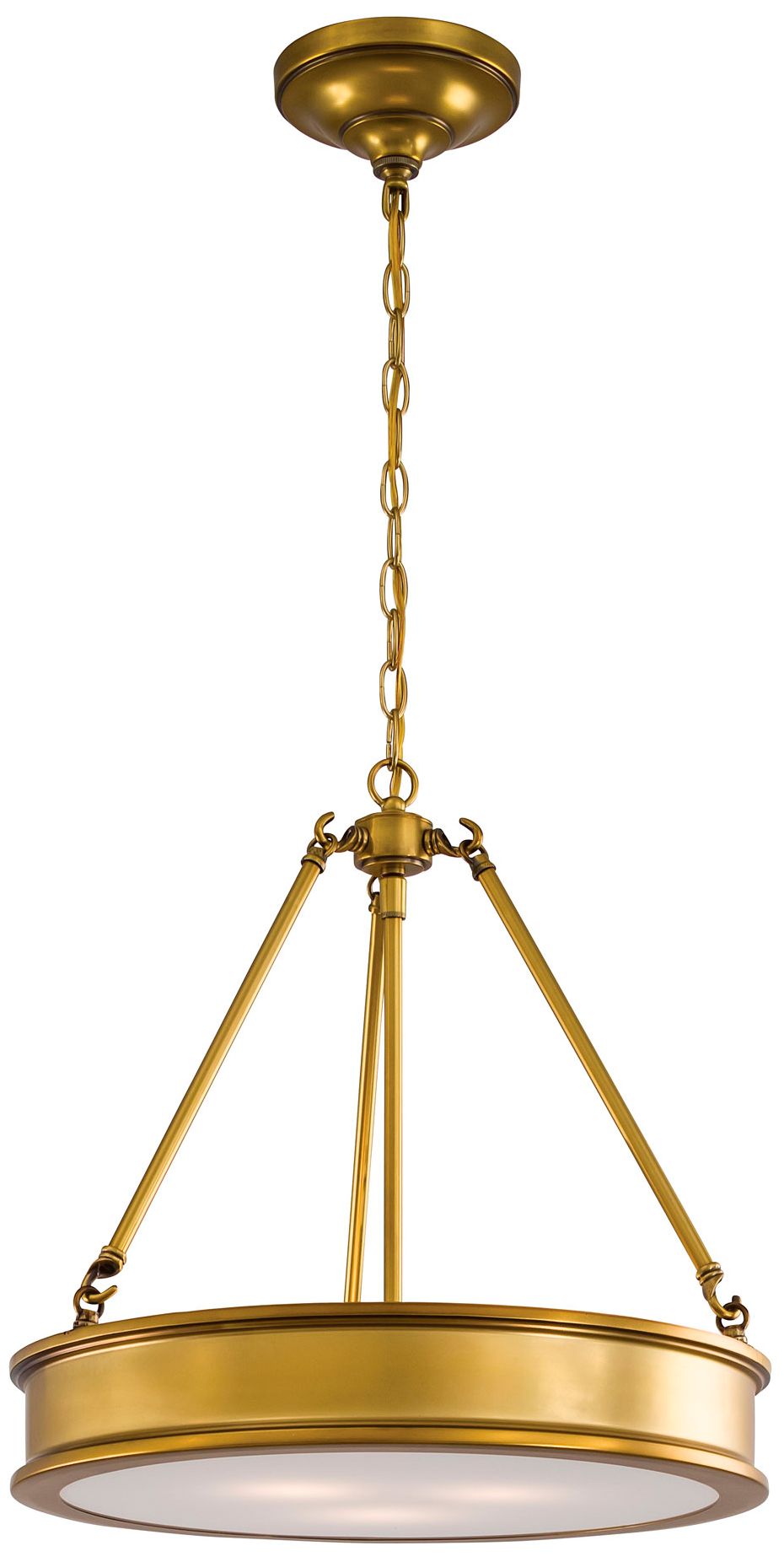 Image 3 Minka-Lavery Harbour Point 3-Light Liberty Gold Pendant