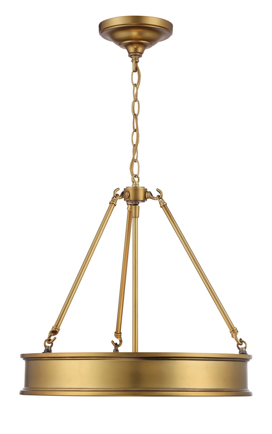 Image 5 Minka-Lavery Harbour Point 3-Light Liberty Gold Pendant more views