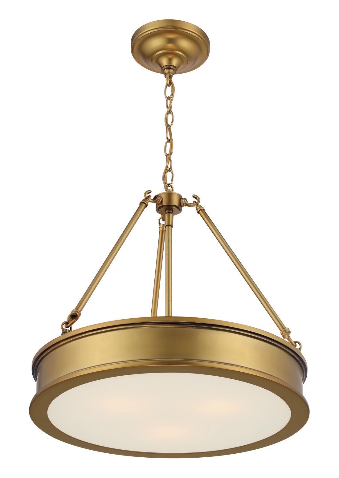Image 6 Minka-Lavery Harbour Point 3-Light Liberty Gold Pendant more views