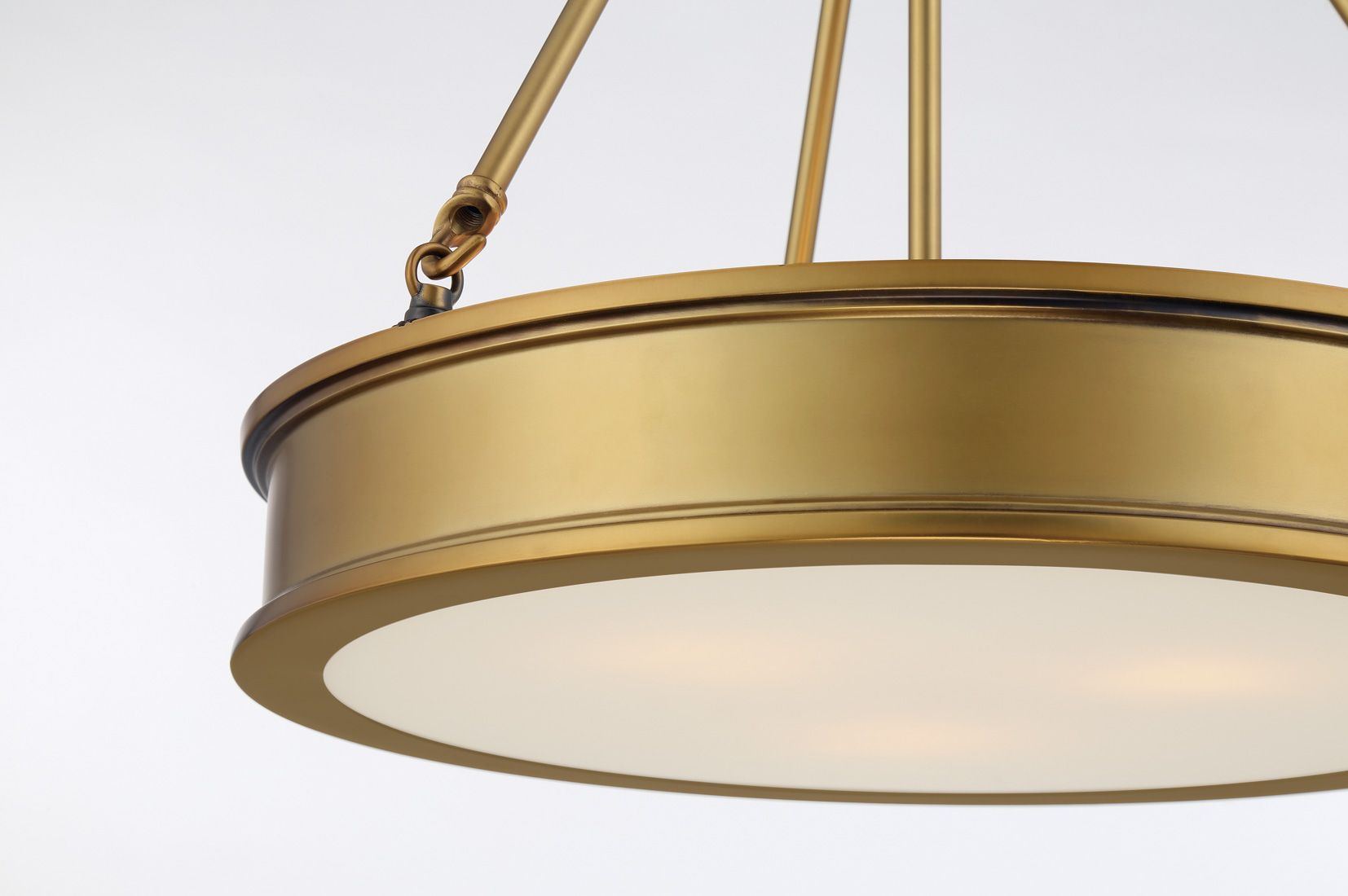 Image 7 Minka-Lavery Harbour Point 3-Light Liberty Gold Pendant more views