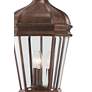 4_Minka Lavery Harrison 25" High Vintage Rust Post Mount Outdoor Light more views