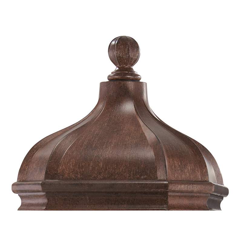 Image 5 Minka Lavery Harrison 25" High Vintage Rust Post Mount Outdoor Light more views