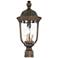 Minka Lavery Havenwood 21 1/4" Tavira Bronze Outdoor Post Light
