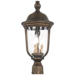 Minka Lavery Havenwood 21 1/4" Tavira Bronze Outdoor Post Light