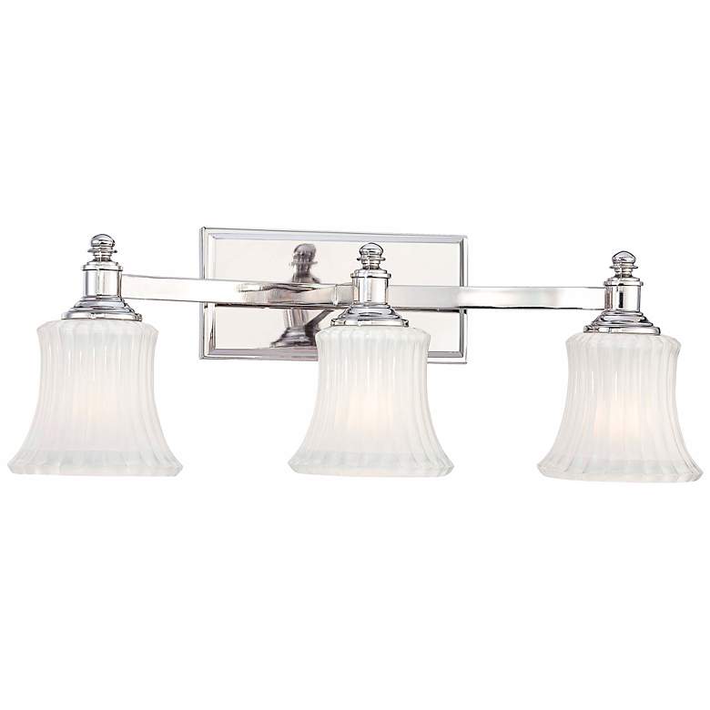 Image 1 Minka Lavery Hayvenhurst Polished Nickel 3 Light Bath Light