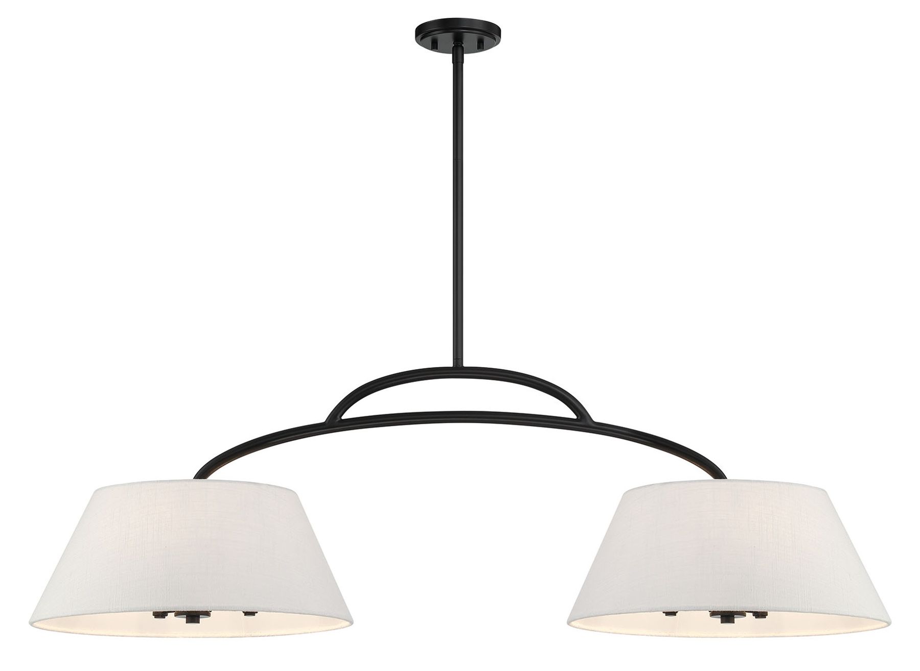 Image 4 Minka Lavery Headington 6-Light Black 48-in Island Chandelier more views