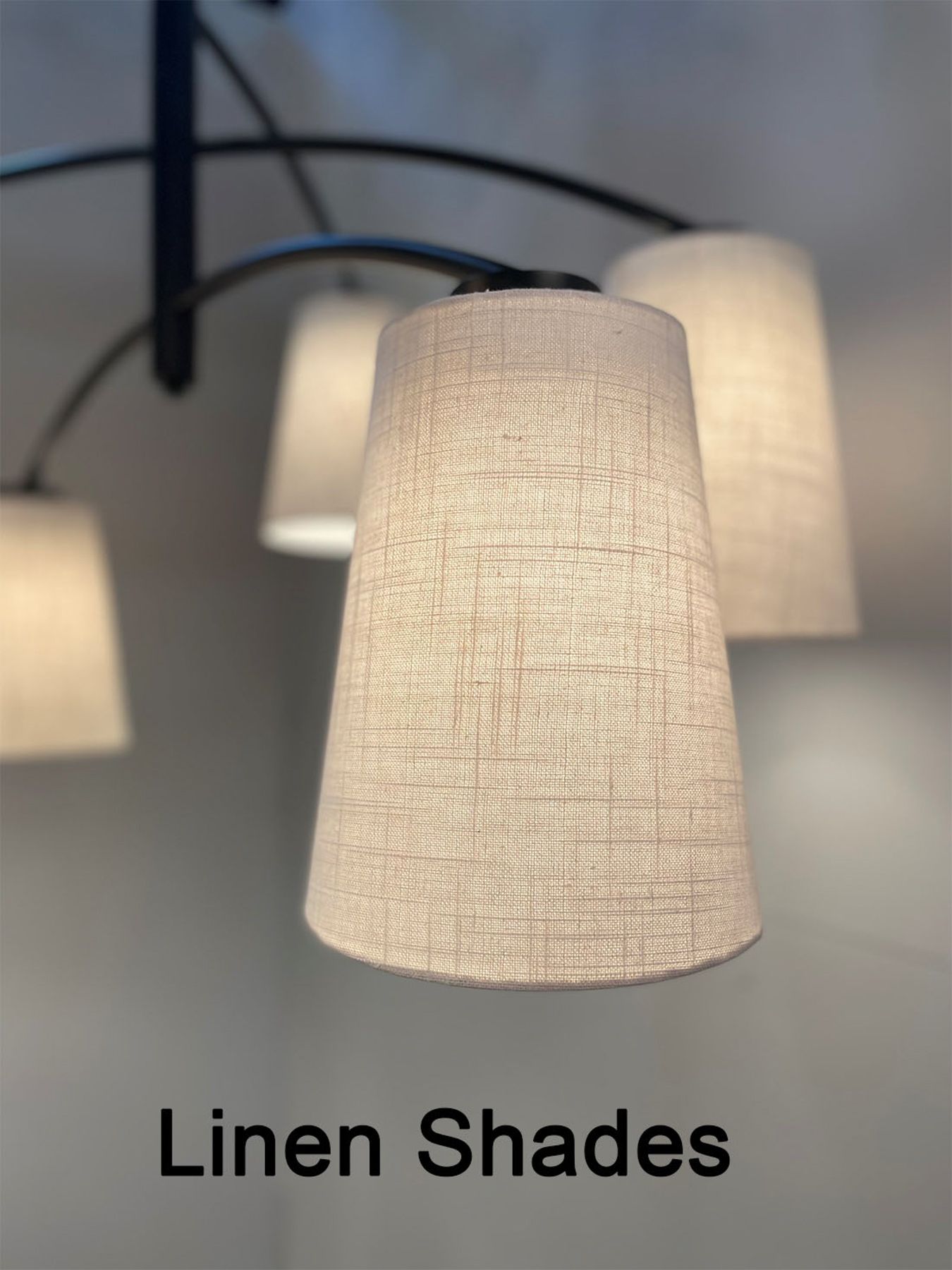 Minka Lavery Headington 6-Light Black 53.75-inch Chandelier