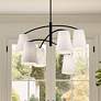 1_Minka Lavery Headington 6-Light Black Chandelier