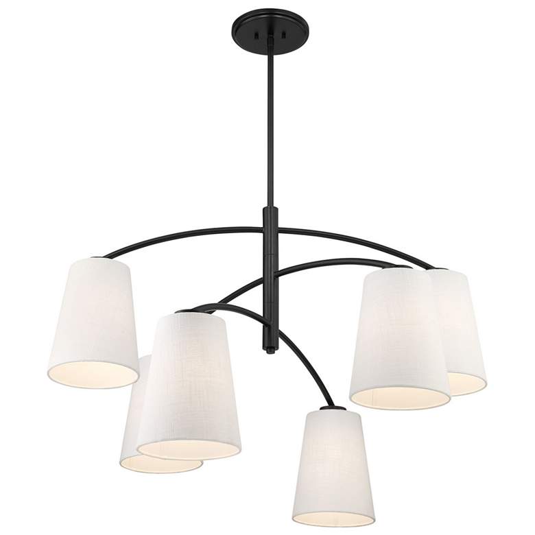 Image 4 Minka Lavery Headington 6-Light Black Chandelier more views