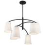 4_Minka Lavery Headington 6-Light Black Chandelier more views