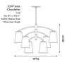 5_Minka Lavery Headington 6-Light Black Chandelier more views