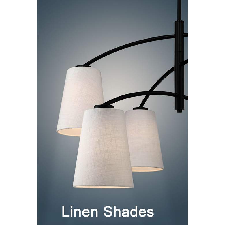 Image 6 Minka Lavery Headington 6-Light Black Chandelier more views