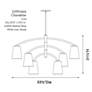 5_Minka Lavery Headington 6-Light Black Chandelier more views