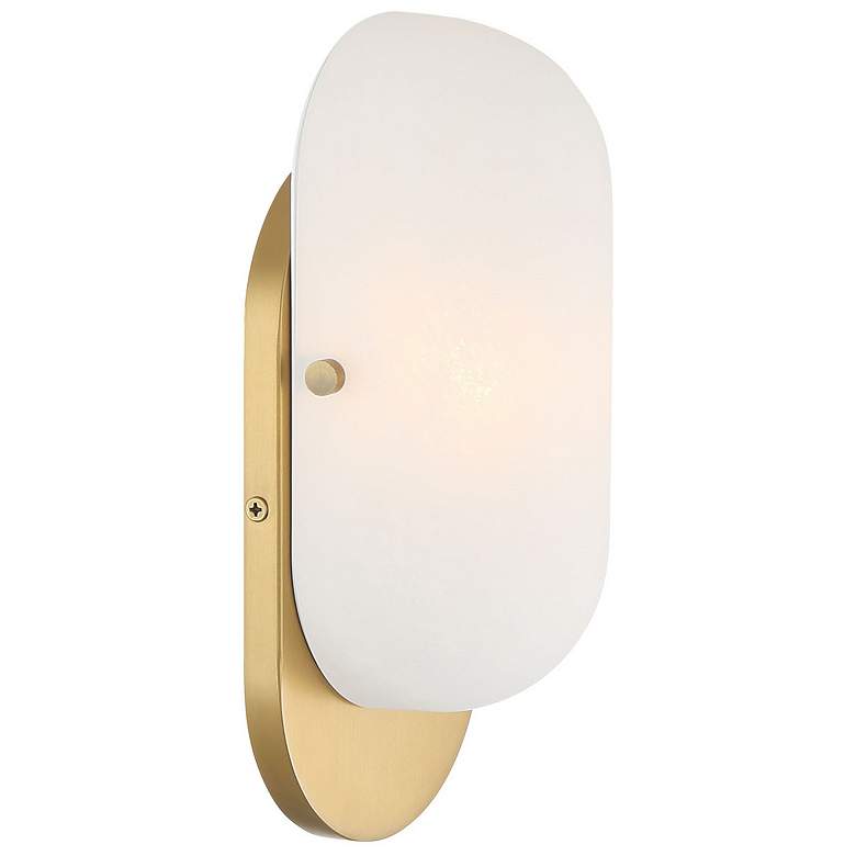 Image 3 Minka Lavery Heathcote 1-Light 4.5-in Legacy Brass Indoor Vanity LighT more views