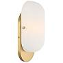3_Minka Lavery Heathcote 1-Light 4.5-in Legacy Brass Indoor Vanity LighT more views