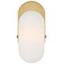 5_Minka Lavery Heathcote 1-Light 4.5-in Legacy Brass Indoor Vanity LighT more views