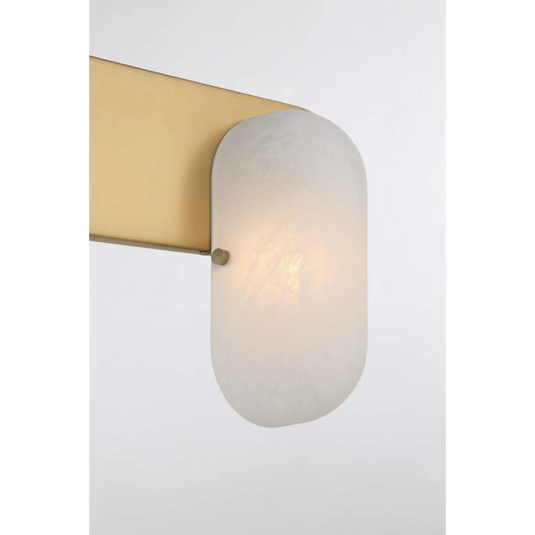 Image 6 Minka Lavery Heathcote 2-Light 16-in Legacy Brass Indoor Vanity Light more views
