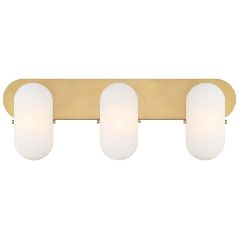 Image 2 Minka Lavery Heathcote 3-Light 24-in Legacy Brass Indoor Vanity Light more views