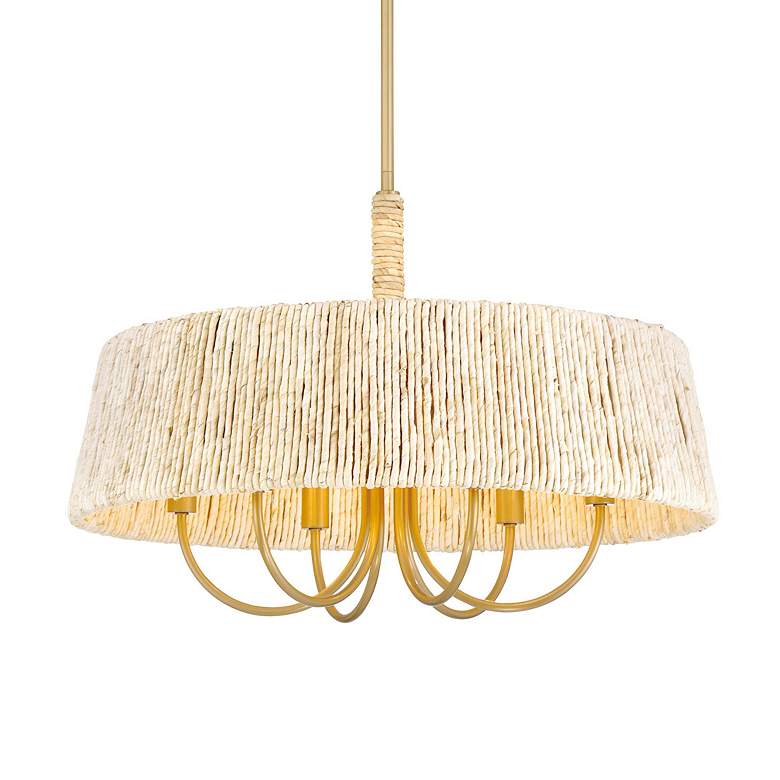 Image 2 Minka Lavery Hellia 6-Light 24-in Legacy Brass Indoor Pending Lighting more views