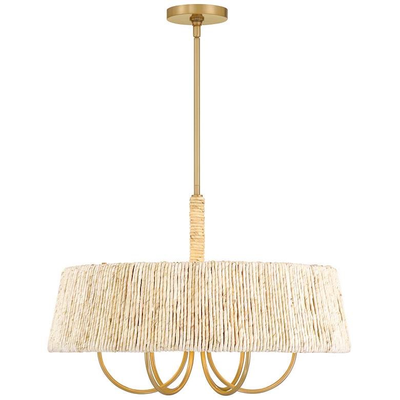 Image 3 Minka Lavery Hellia 6-Light 24-in Legacy Brass Indoor Pending Lighting more views