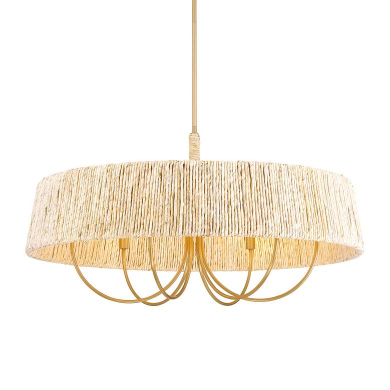 Image 2 Minka Lavery Hellia 6-Light 36-in Legacy Brass Indoor Pending Lighting more views