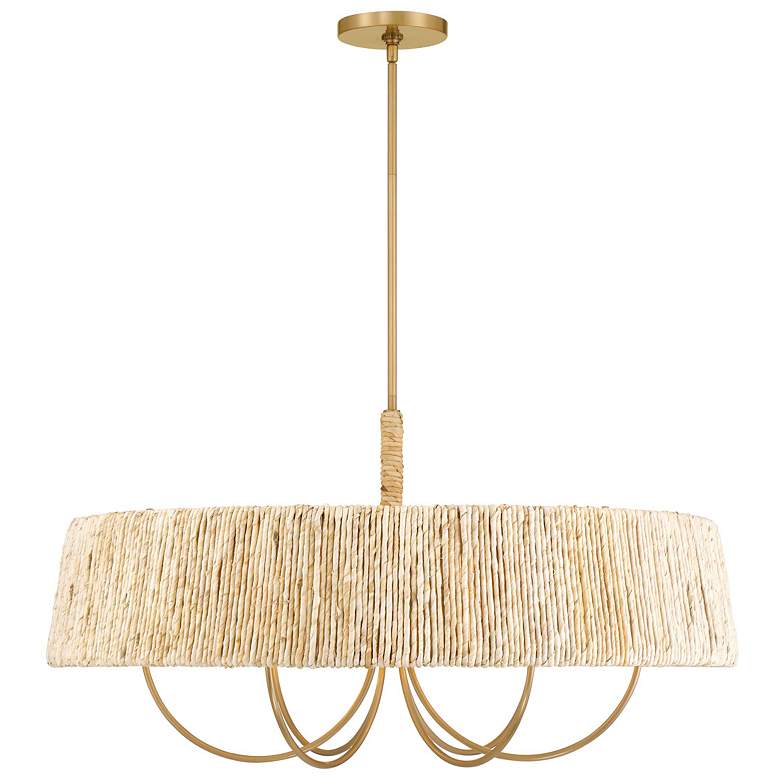 Image 3 Minka Lavery Hellia 6-Light 36-in Legacy Brass Indoor Pending Lighting more views
