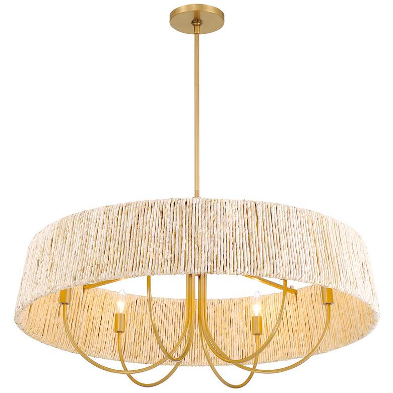 Image 6 Minka Lavery Hellia 6-Light 36-in Legacy Brass Indoor Pending Lighting more views