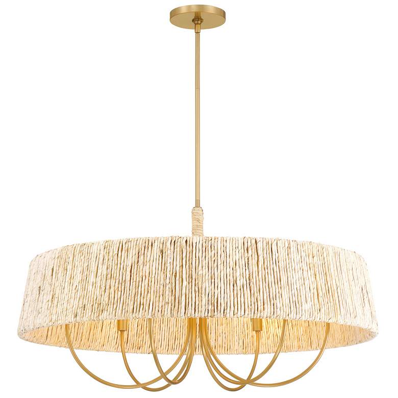 Image 7 Minka Lavery Hellia 6-Light 36-in Legacy Brass Indoor Pending Lighting more views