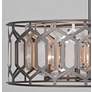 5_Minka-Lavery Hexly 6-Light Bronze and Sultry Silver Pendant more views