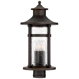 Image1 of Minka Lavery Highland Ridge 20 1/4" High Bronze Outdoor Post Light